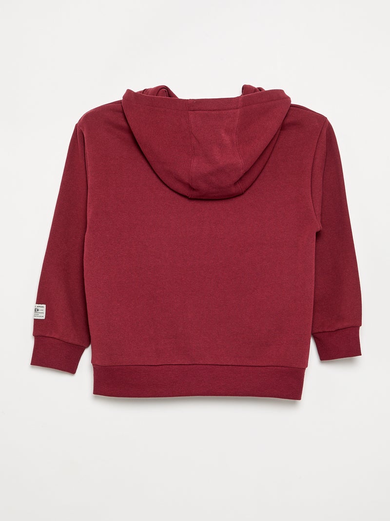 Bedruckter Kapuzenpullover Rouge - Kiabi