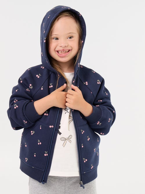 Bedruckter Molton-Sweater – Kollektion zum einfachen Anziehen - Kiabi