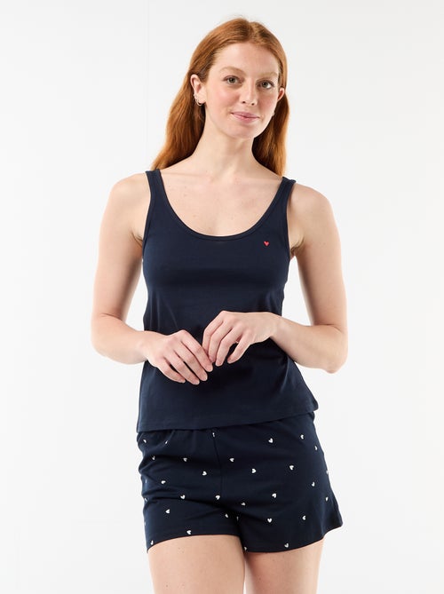 Bedruckter Short-Pyjama - 2-teilig - Kiabi