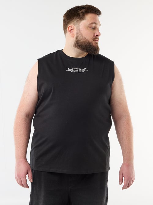 Bedrucktes Baumwoll-Tanktop - Kiabi