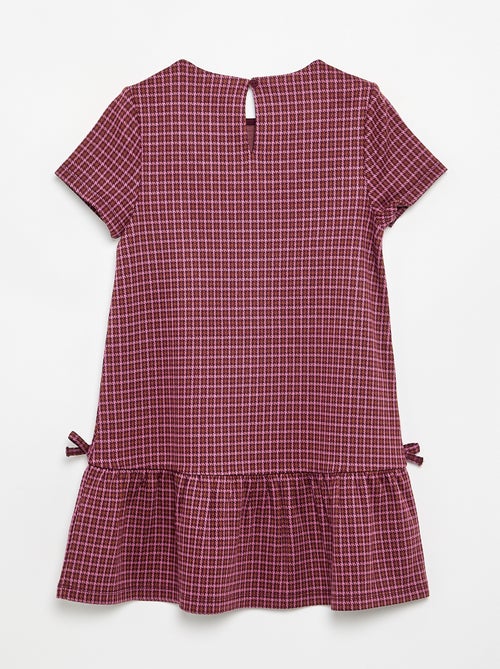 Bedrucktes Kleid mit kurzen Ärmeln - Kiabi Bedrucktes Kleid mit kurzen Ärmeln - Kiabi