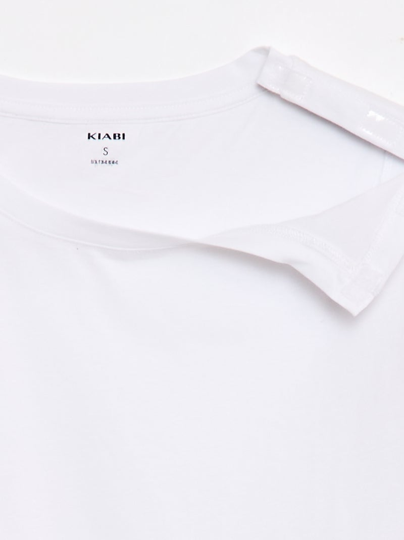 Bedrucktes Kurzarm-T-Shirt - So Easy Weiß - Kiabi