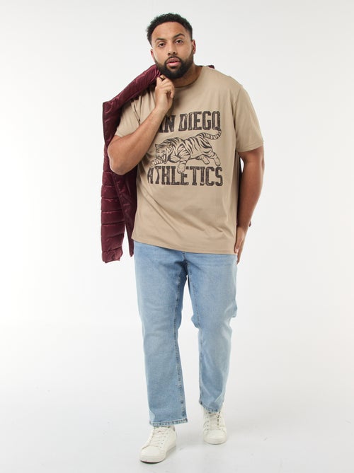 Bedrucktes Kurzarm-T-Shirt - Kiabi