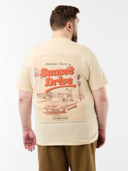 Bedrucktes Kurzarm-T-Shirt - Kiabi