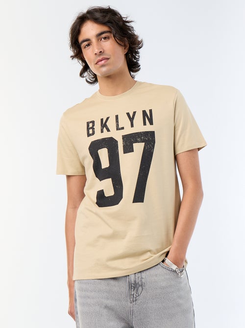 Bedrucktes Kurzarm-T-Shirt - Kiabi