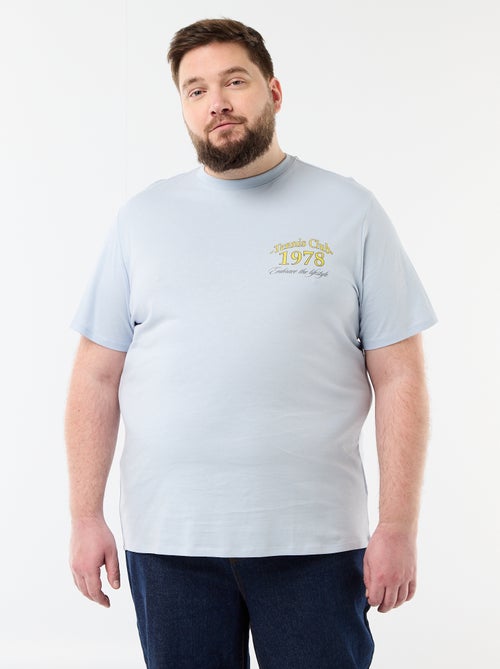 Bedrucktes Kurzarm-T-Shirt - Kiabi