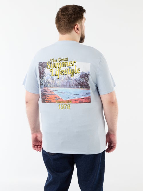 Bedrucktes Kurzarm-T-Shirt - Kiabi