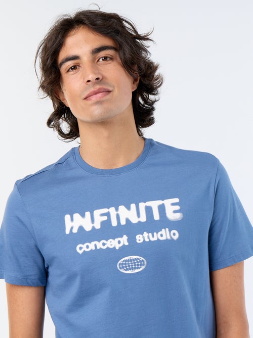 Bedrucktes Kurzarm-T-Shirt - Kiabi