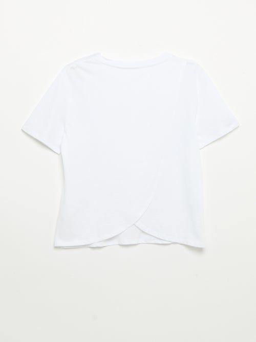 Bedrucktes Kurzarm-T-Shirt – Einfach anzuziehen - Kiabi