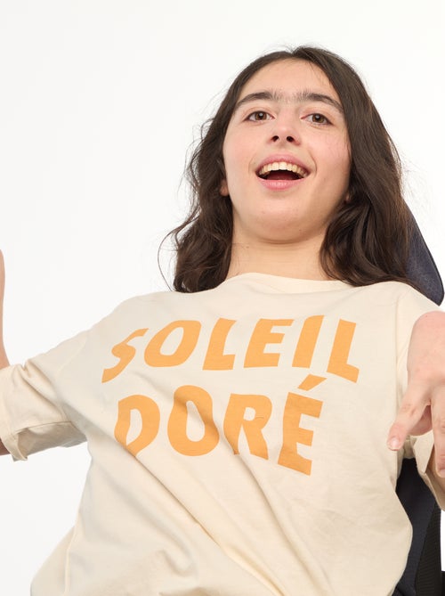 Bedrucktes Kurzarm-T-Shirt – Einfach anzuziehen - Kiabi