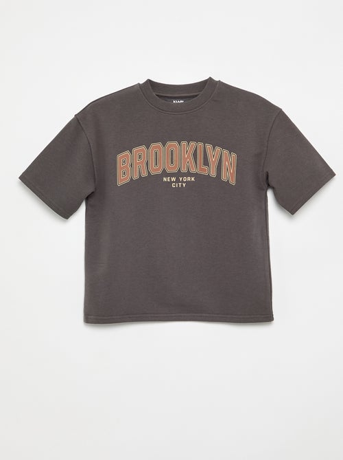 Bedrucktes Kurzarm-T-Shirt - Kiabi