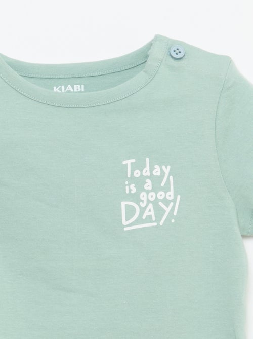 Bedrucktes Kurzarm-T-Shirt - Kiabi