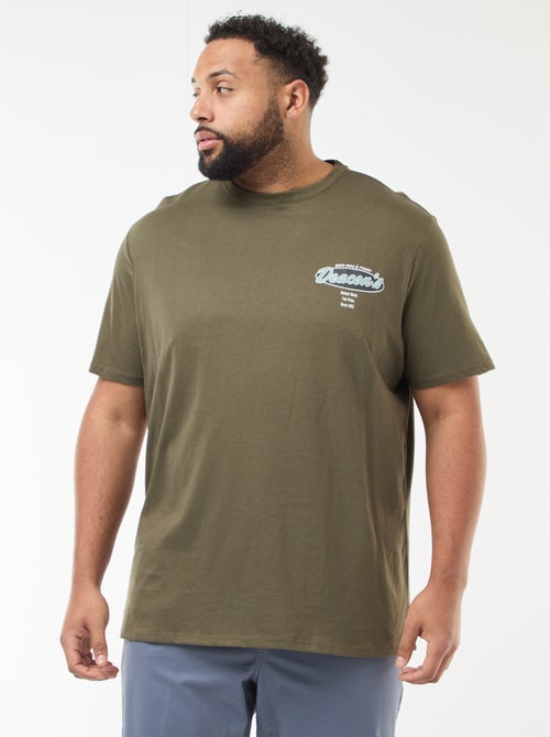 Bedrucktes Kurzarm-T-Shirt - Kiabi