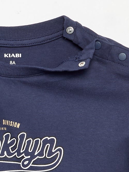 Bedrucktes Kurzarm-T-Shirt – Kollektion für einfaches Anziehen - Kiabi