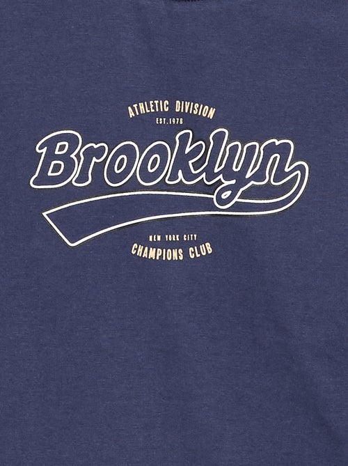 Bedrucktes Kurzarm-T-Shirt – Kollektion für einfaches Anziehen - Kiabi