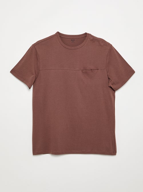 Bedrucktes Kurzarm-T-Shirt – Kollektion leicht anzuziehen - Kiabi