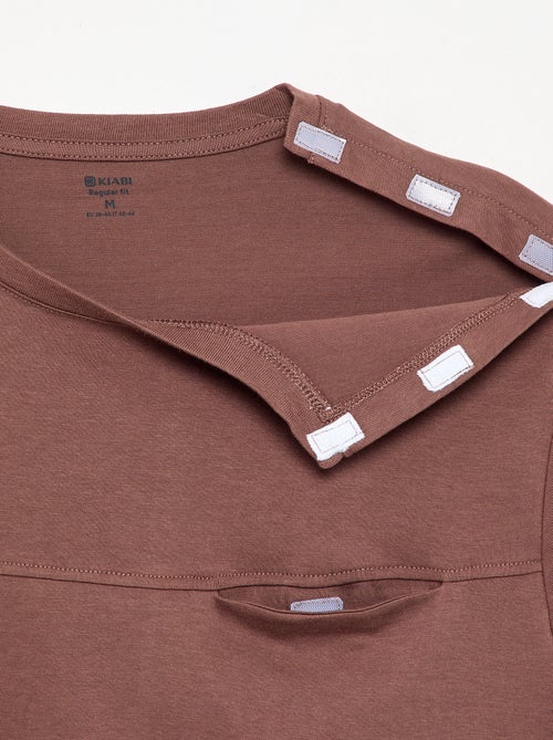 Bedrucktes Kurzarm-T-Shirt – Kollektion leicht anzuziehen - Kiabi