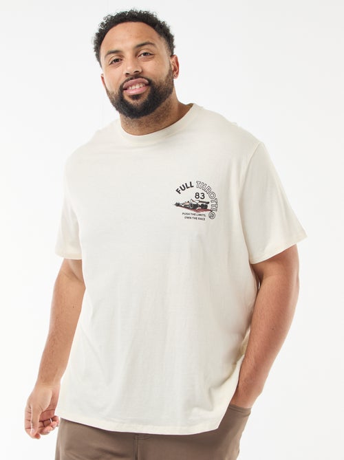 Bedrucktes Kurzarm-T-Shirt - Kiabi