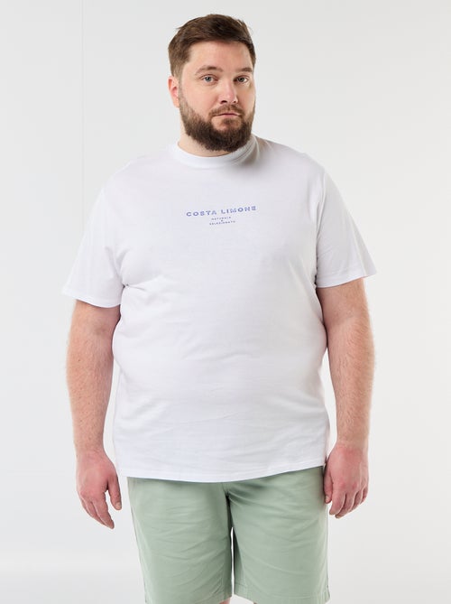 Bedrucktes Kurzarm-T-Shirt - Kiabi