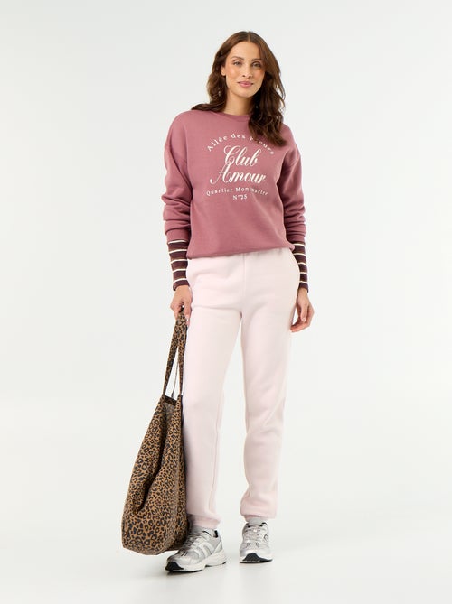 Bedrucktes Langarm-Sweatshirt - Kiabi
