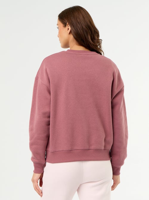 Bedrucktes Langarm-Sweatshirt - Kiabi