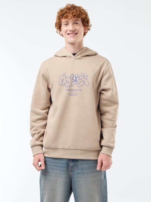 Bedrucktes Molton-Sweatshirt - Kiabi