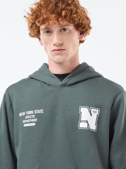 Bedrucktes Molton-Sweatshirt - Kiabi
