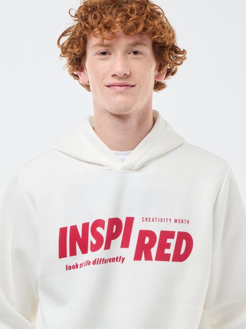 Bedrucktes Molton-Sweatshirt - Kiabi