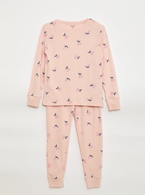 Bedrucktes Pyjama-Set: T-Shirt und Hose – 2-teilig - Kiabi