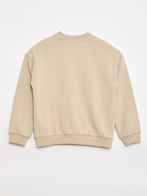 Bedrucktes Sweatshirt - Einfach anzuziehende Kollektion - Kiabi