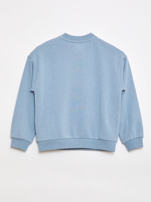 Bedrucktes Sweatshirt - Einfach anzuziehende Kollektion - Kiabi