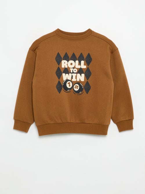 Bedrucktes Sweatshirt - Kiabi