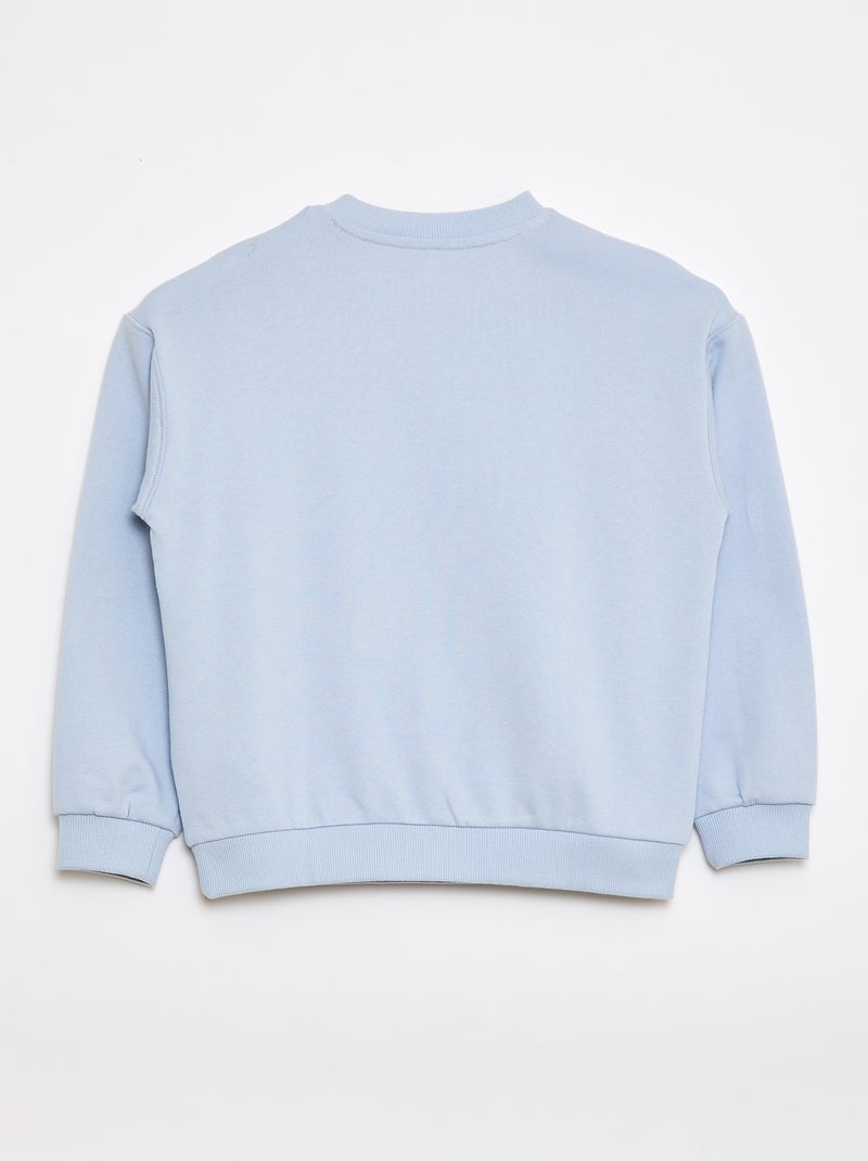 Bedrucktes Sweatshirt – "Minnie" "Disney" – Kollektion zum einfachen Anziehen Blau - Kiabi