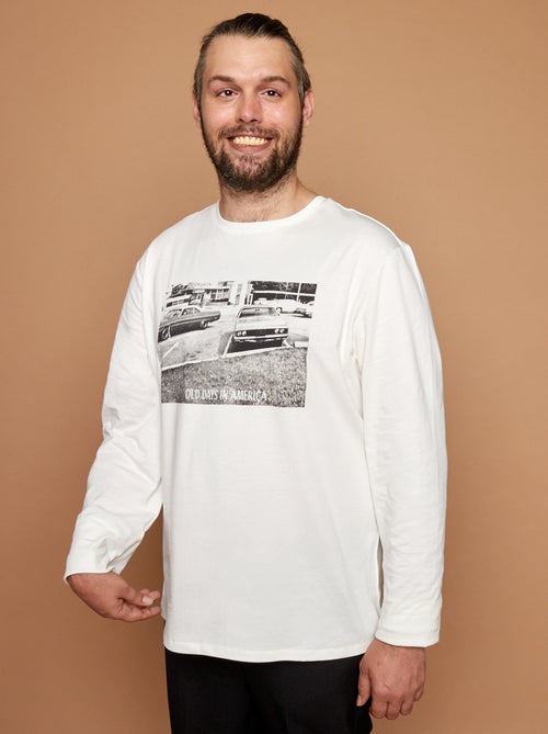 Bedrucktes T-Shirt - Kollektion für einfaches Anziehen - Kiabi