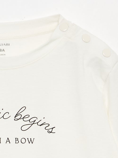 Bedrucktes T-Shirt - Kollektion leicht anzuziehen - Kiabi