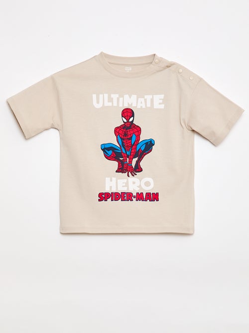 Bedrucktes T-Shirt - Spider-Man - Marvel - Kollektion zum einfachen Anziehen - Kiabi Bedrucktes T-Shirt - Spider-Man - Marvel - Kollektion zum einfachen Anziehen - Kiabi
