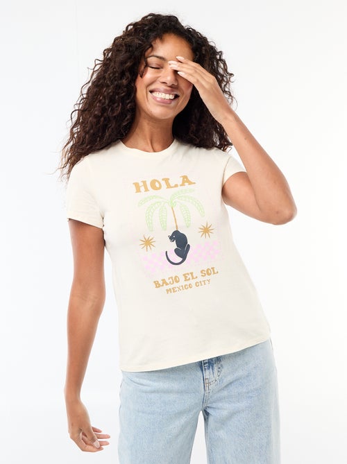 Bedrucktes T-Shirt - Kiabi