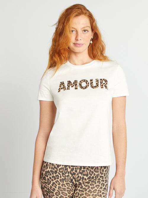 Bedrucktes T-Shirt - Kiabi
