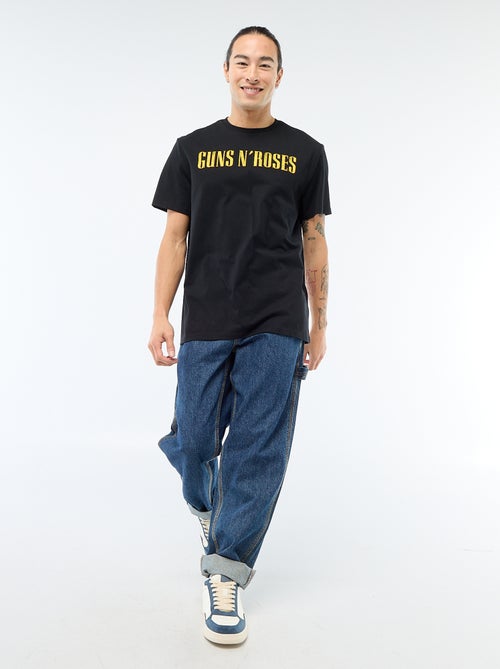 Bedrucktes T-Shirt 'Gun\'n\'roses' - Kiabi