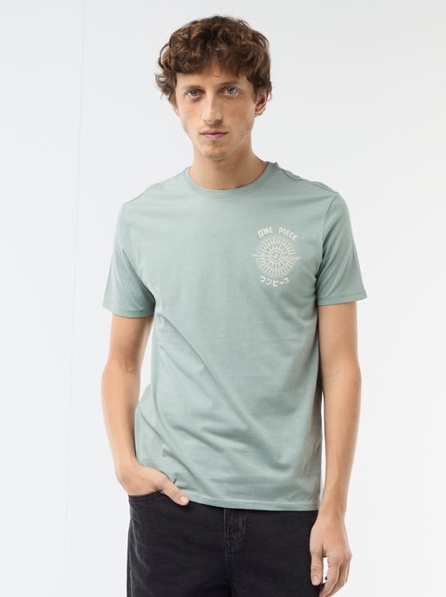 Bedrucktes T-Shirt 'One piece' - Kiabi
