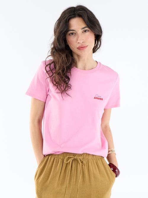 Bedrucktes T-Shirt - Kiabi