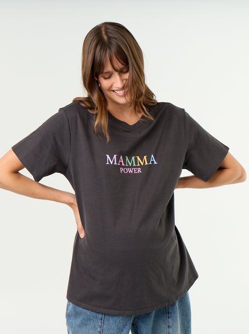 Bedrucktes Umstands-T-Shirt - Kiabi