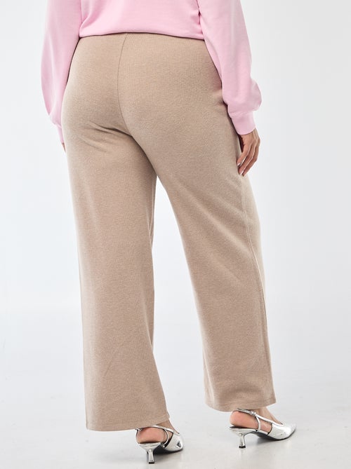 Bequeme Rippstrickhose - Kiabi