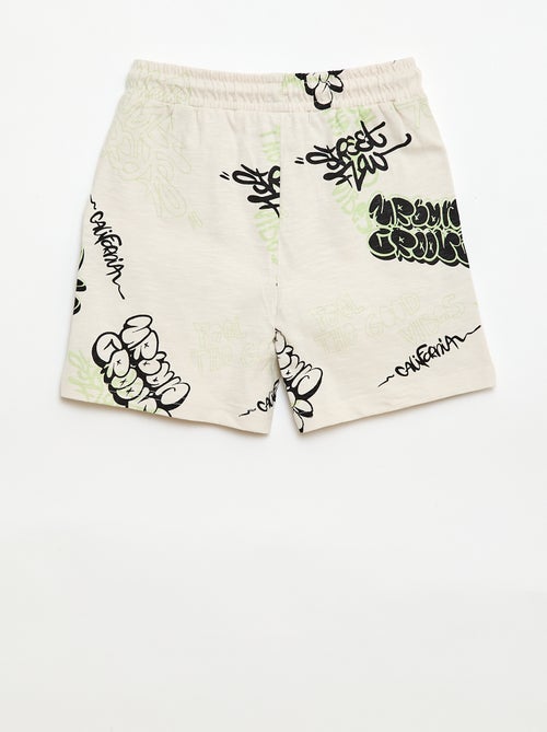 Bermuda à motif - Kiabi