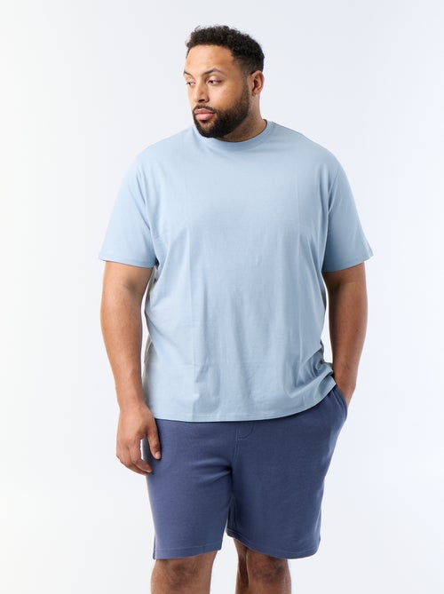 Bermuda chino à la taille élastiquée - Kiabi Bermuda chino à la taille élastiquée - Kiabi