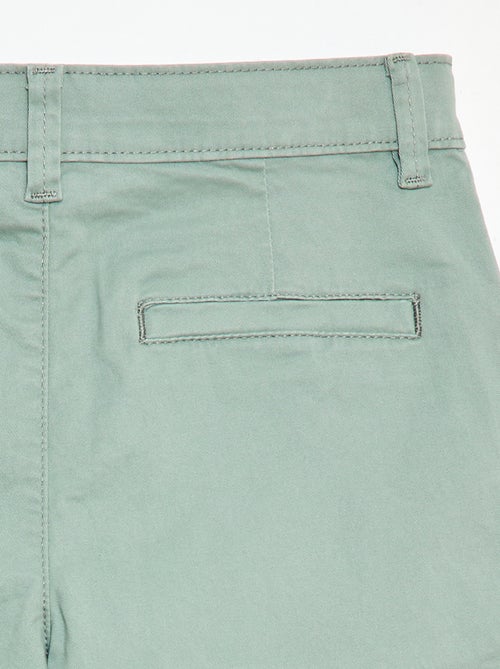 Bermuda chino en twill - Kiabi