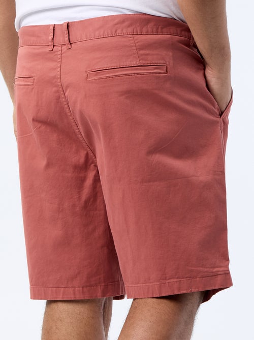 Bermuda chino en twill - Kiabi