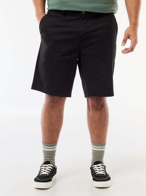 Bermuda chino in twill - Kiabi