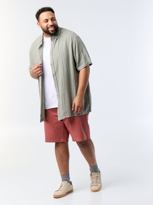 Bermuda chino in twill - Kiabi Bermuda chino in twill - Kiabi
