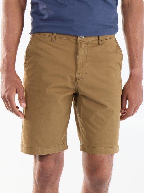 Bermuda chino uni - Kiabi Bermuda chino uni - Kiabi